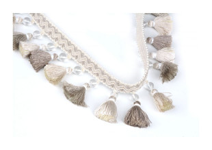 Тасьма-бахрома AT972A з китицями